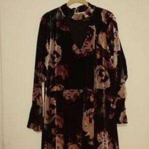 Black Floral Dress